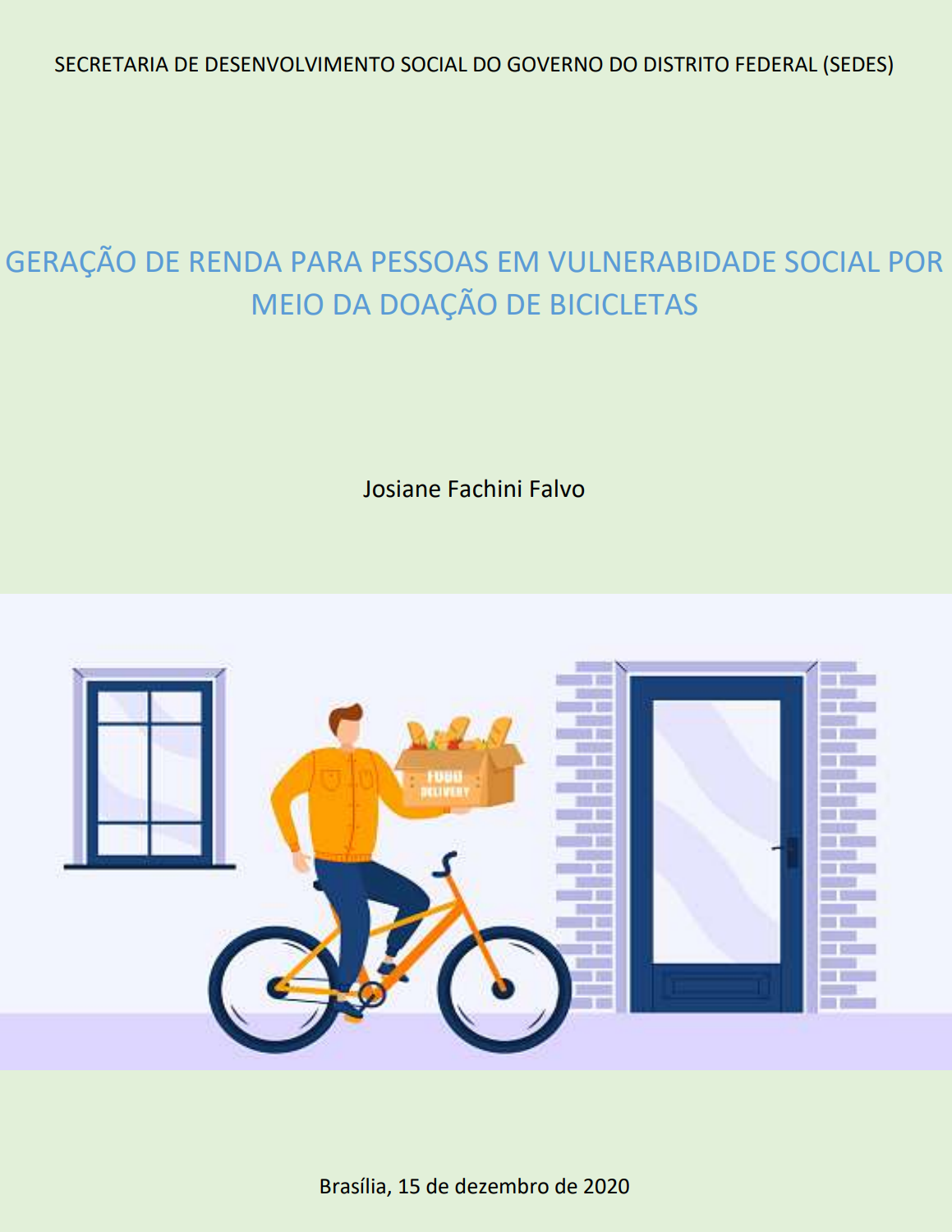 Projeto de doação de bicicletas - Josiane Falvo